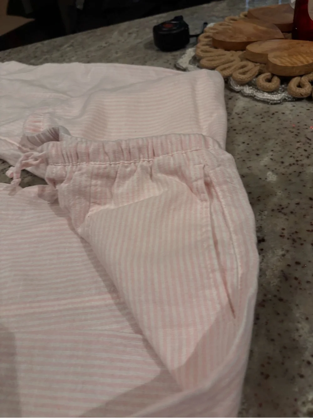 Old Navy Light Pink Ribbed Girls Pants